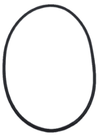 O-ring dæksel NBR Ø9x1375 mm.