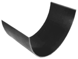 U-slidplade XAR 3 mm.