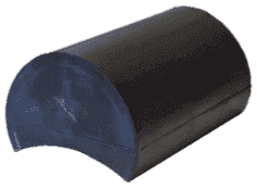 Pumpevinge lige 125 mm.