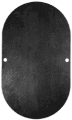 Slidpladedæksel XAR 4 mm.