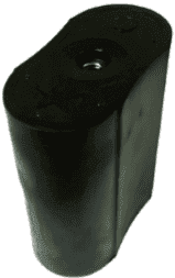 Gummivinge 110 mm.