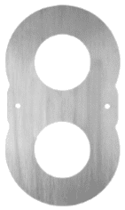 Slidpladedæksel