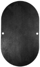 Slidpladedæksel XAR 4 mm.