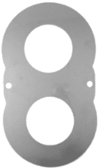 Slidpladedæksel
