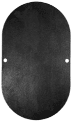 Slidpladedæksel XAR 4 mm.