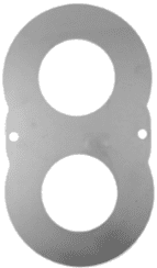 Slidpladedæksel