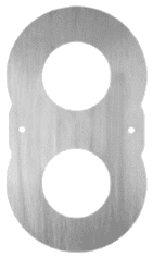 Slidpladedæksel